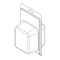 Visipak Thermoform-CLAMSHELL-#422-8.250-4.938-4.188-3.375-3.875-0.020-CLEAR, 300PK 422TF - alternate 1
